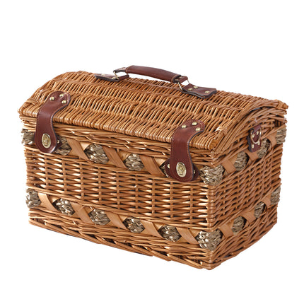 4 Person Picnic Basket Baskets Set Outdoor-1973194015620861953