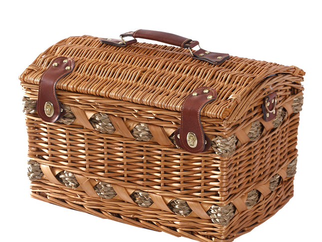 4 Person Picnic Basket Baskets Set Outdoor-1973194015620861953