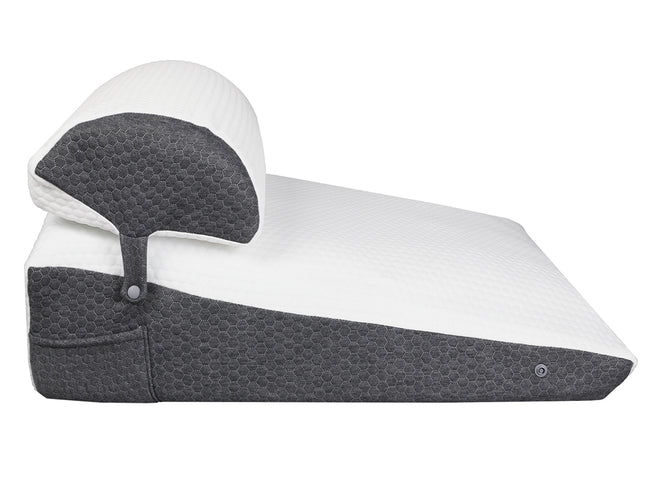 Dreamz Memory Foam Wedge Pillow Bed Back Neck Support Leg Raiser Cushion-2029334096462876673