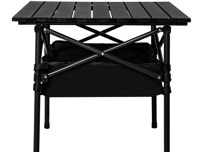 Levede Folding Camping Table Portable Black-1973194002366861313