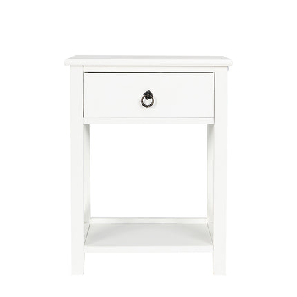 Levede 2x Bedside Tables Drawers Side-1973193844665225217