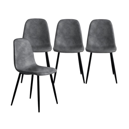 Levede 8x Dining Chairs Kitchen Eames-2006732724475400193