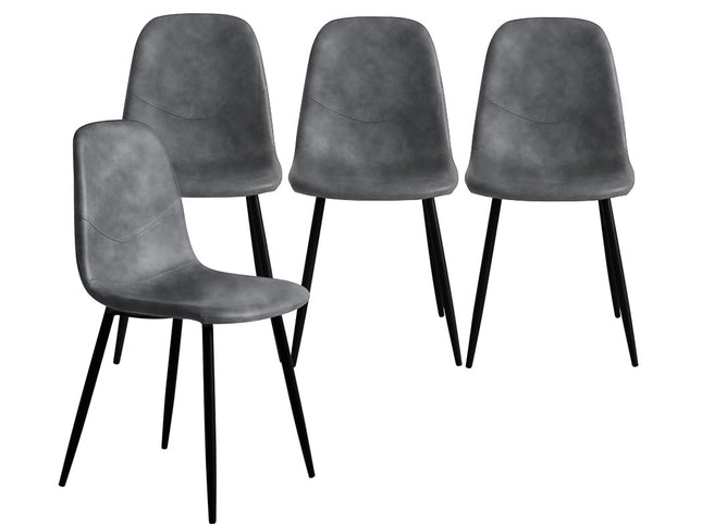 Levede 8x Dining Chairs Kitchen Eames-2006732724475400193