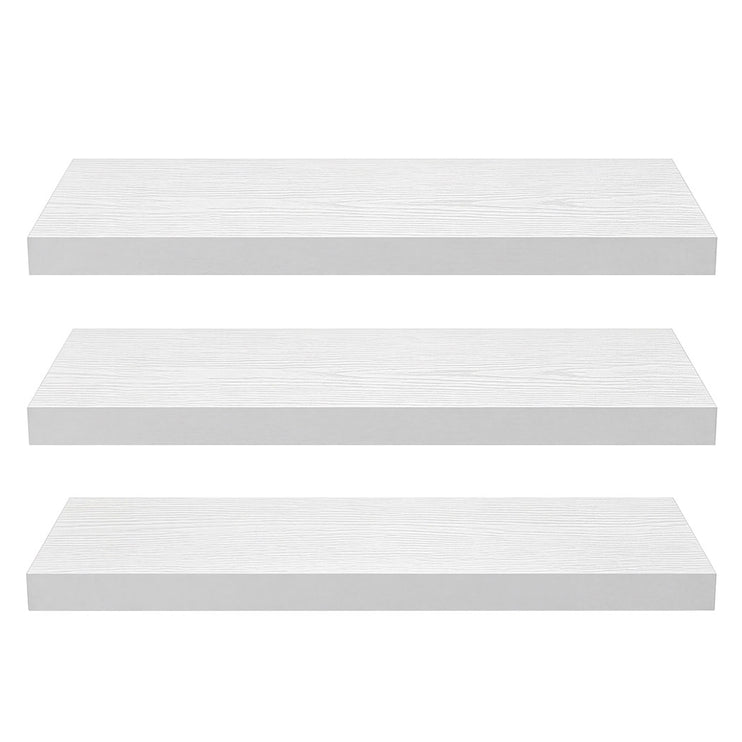 Levede Floating Wall Shelf 3 PCS DIY Wall Mounted Bookshelf Display Storage Rack-2050059023532822529