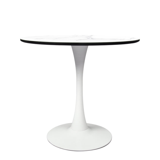 Levede Dining Table Kitchen 4 Person White-1973194083396620289