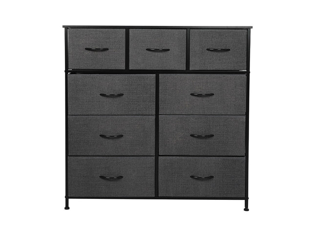 Levede 9 Chest of Drawers Storage Cabinet-1973194084562636801
