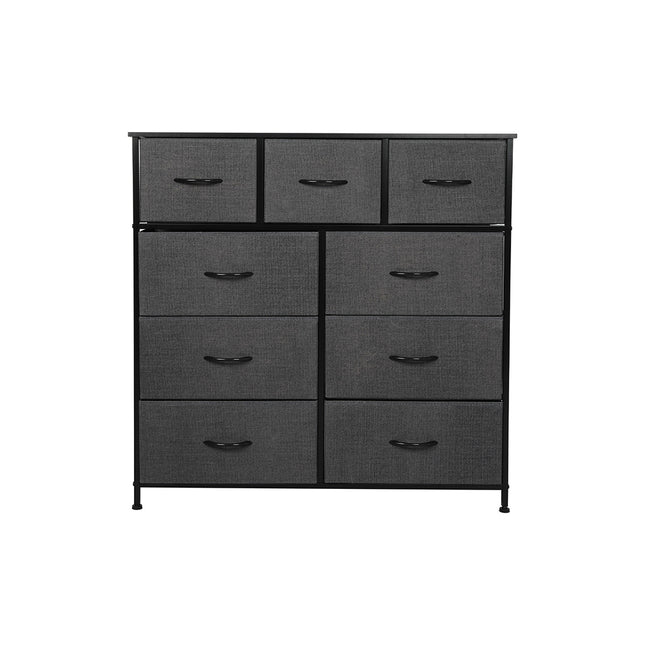 Levede 9 Chest of Drawers Storage Cabinet-1973194084562636801