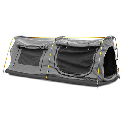 Mountview King Single Swag Camping Swags Grey-1973193759533436929