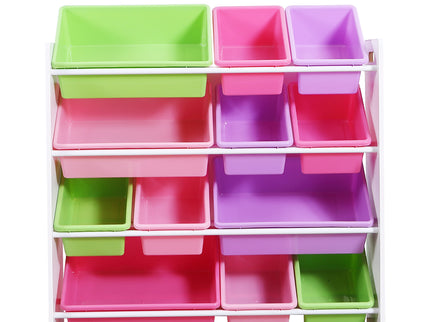 Levede 12Bins Kids Toy Box Bookshelf-1864184634397560833