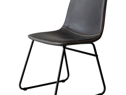 Levede 2x Dining Chairs Kitchen Table Black-1942353412062580737