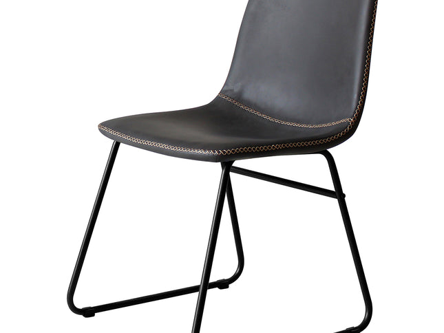 Levede 2x Dining Chairs Kitchen Table Black-1942353412062580737
