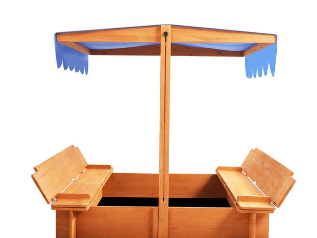 Bopeep Kids Wooden Sandbox-1973193574354915329