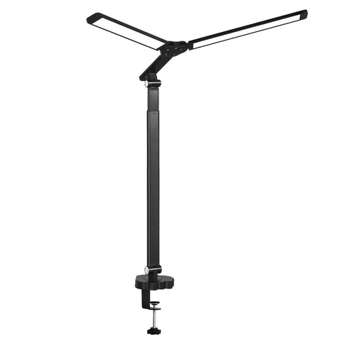 Emitto Double Head LED Desk Lamp Dimmable With Clamp-1910149778696704001