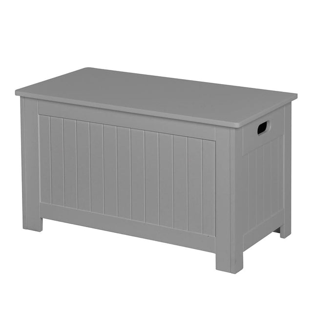 Levede Kids Toy Box Storage Chest Cabinet Grey-1954802614482898945