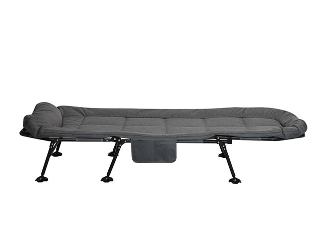 Levede Folding Camping Bed Camp Cots Dark Grey-1975420324023504897