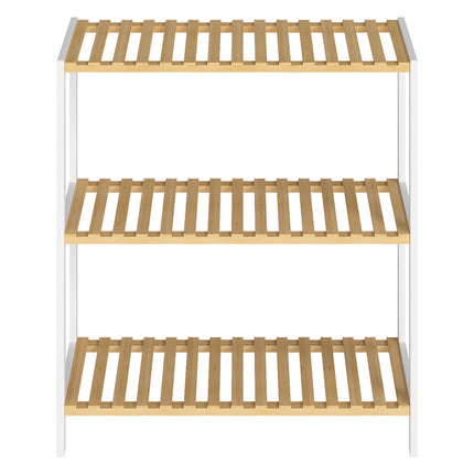 Levede Bamboo Storage Rack 3 Tier Shelf Shoe Organiser-2011971110433853440