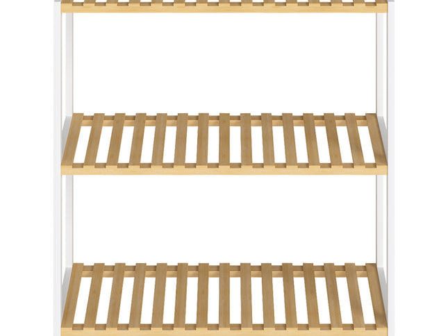 Levede Bamboo Storage Rack 3 Tier Shelf Shoe Organiser-2011971110433853440