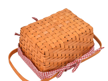 Picnic Basket Outdoor Baskets Deluxe-1864183150373113857