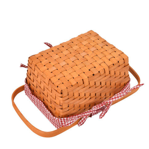 Picnic Basket Outdoor Baskets Deluxe-1864183150373113857