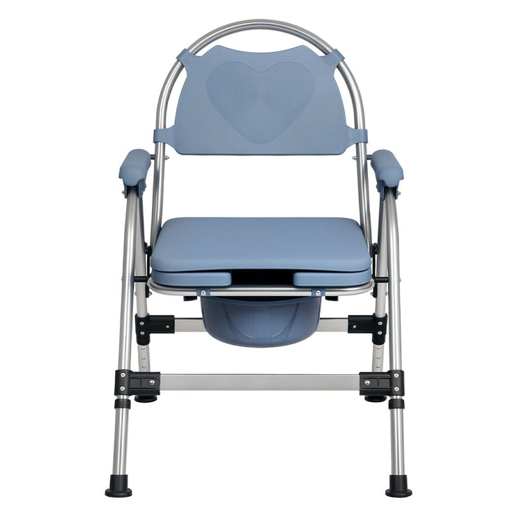 Levede Commode Chair Adjustable Bedside Seat Elderly Pregnant Disability Aid-2029334091815587841