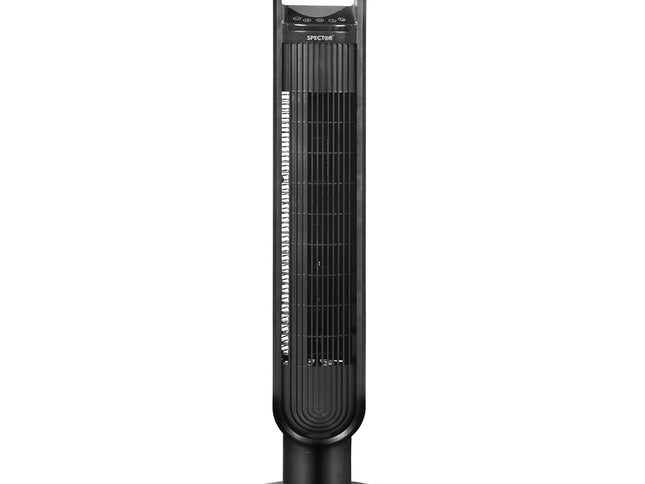 Spector Portable Bladeless Tower Fan Black-1973193856157618177