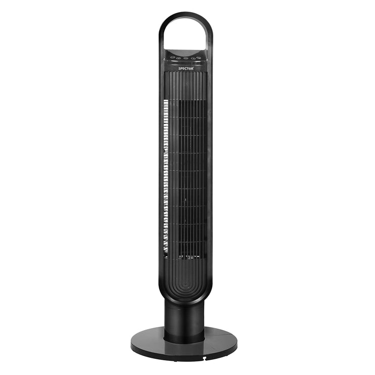 Spector Portable Bladeless Tower Fan Black-1973193856157618177