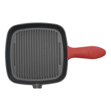 Toque Cast Iron Square Grill Pan with Spouts Cookware-2011971112124157953