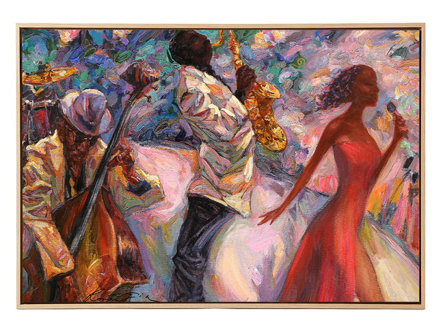 Yezi Modern Canvas Wall Art Large Abstract Figure Painting Decor 70x100cm-2061251859540217857