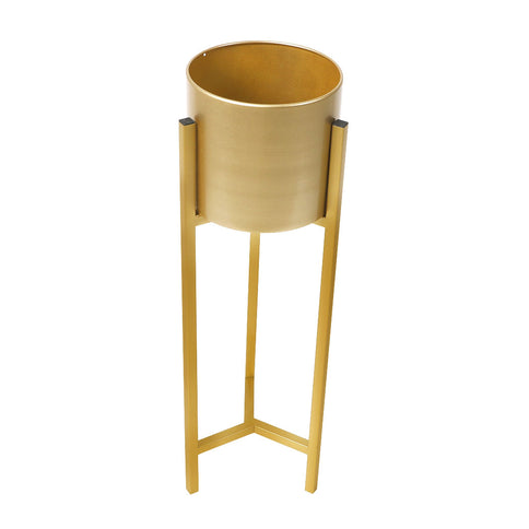 Levede Plant Stand Garden Planter Metal Gold Large-1864184715448291329