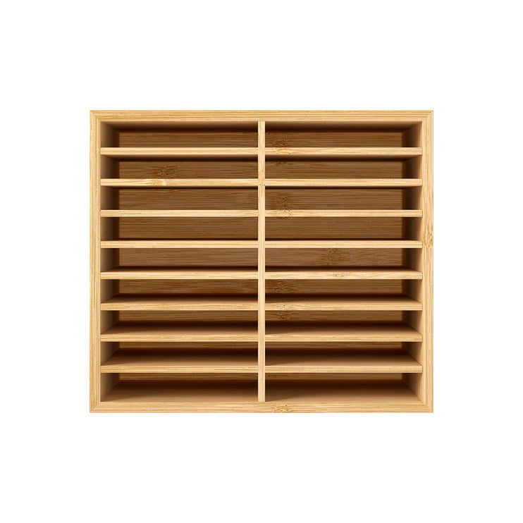 Levede Bamboo Marker Organizer Large Capacity Holder-1973193604943974401