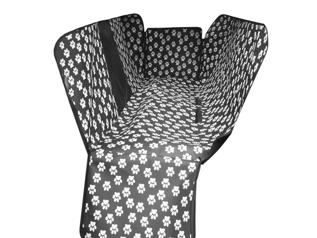 PaWz Pet Back Car Seat Cover Hammock Black-1864184519008063489