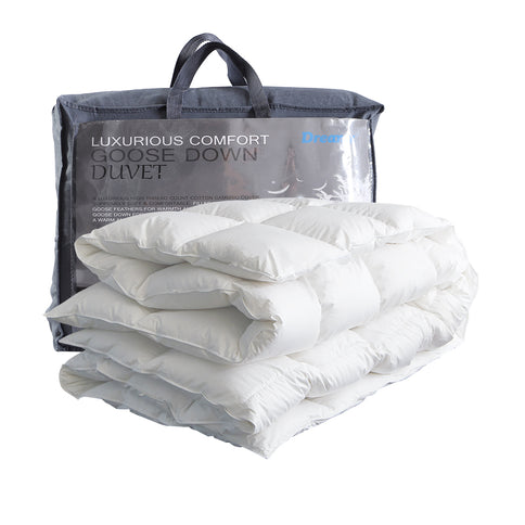 DreamZ Duck Down Feather Quilt 200GSM Super King-1910113006096879617