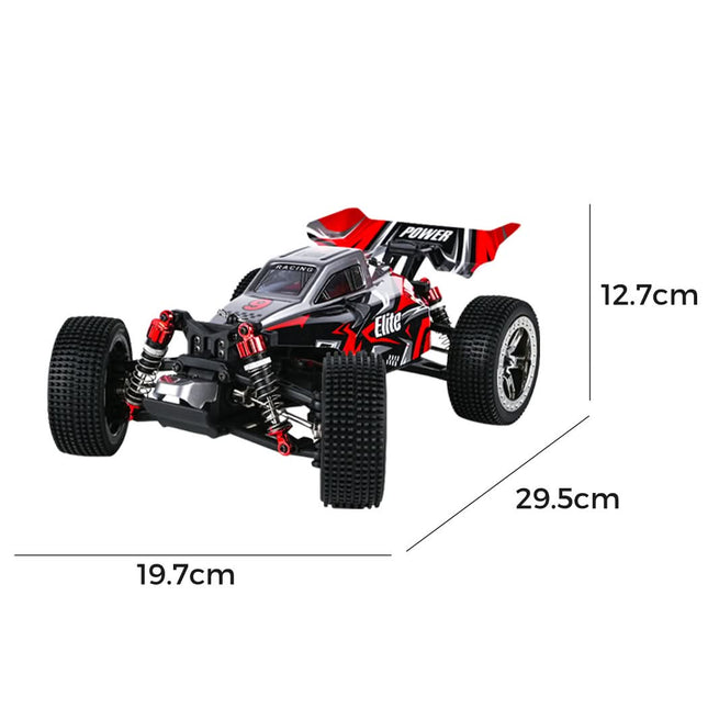 Centra RC Car 1:16 4WD Off-Road Racing Red-1966287382164672513