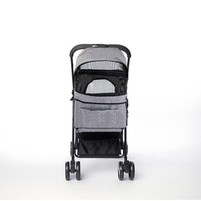 PaWz Large Pet Stroller Dog Cat Travel Grey-1954802606580830209