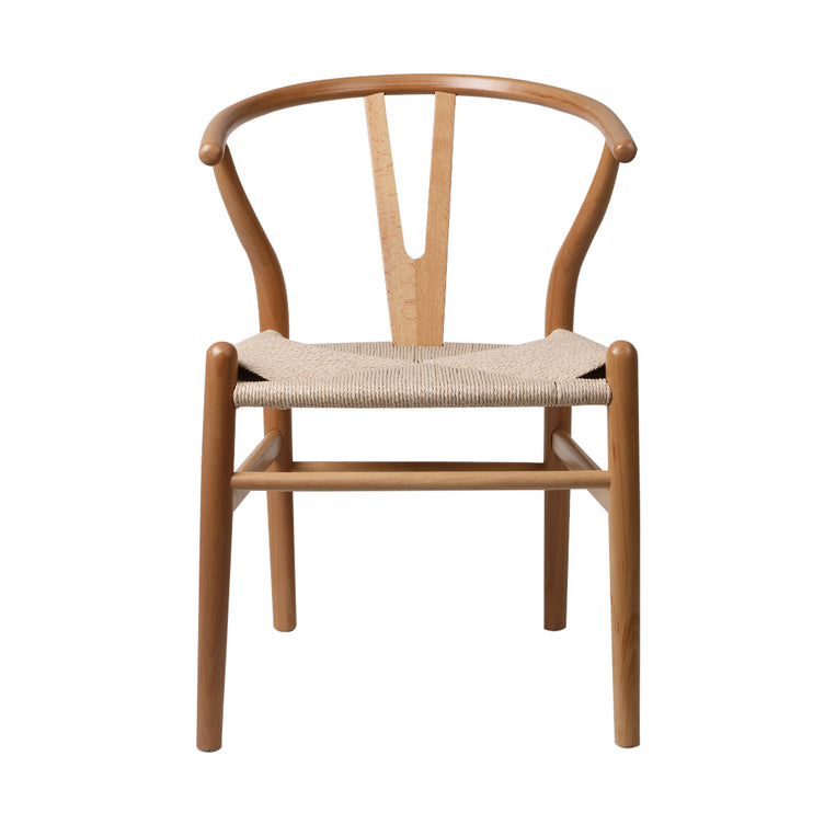 Levede 2x Dining Chairs Wooden Hans Clear-1973194070943731713