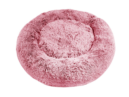 PaWz Pet Bed Memory Foam Dog Donut Pink Large-1864184559332102145