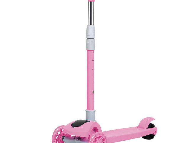 Bopeep Foldable Kids Scooter LED Music Pink-1848859434042920961
