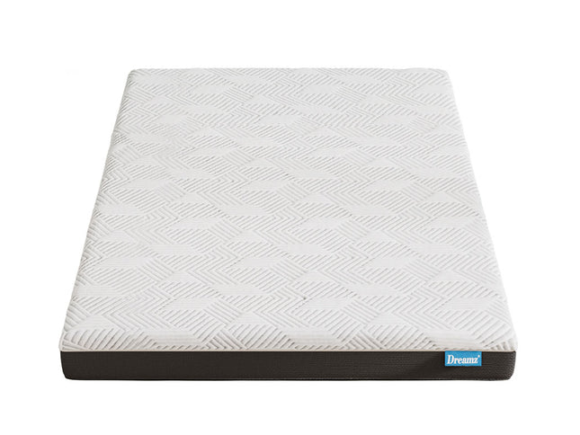 Dreamz Single Mattress Gel Memory Foam Cooling Breathable 15cm Medium Firm-1910112191349133313