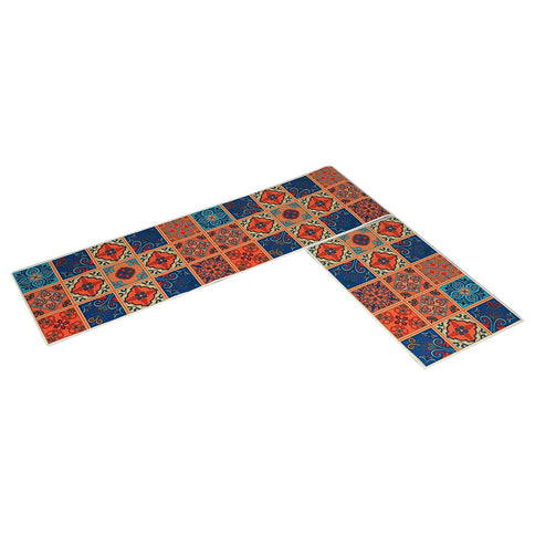 Marlow 2x Kitchen Mat Floor Rugs Area 45x150cm-1910113065345617921