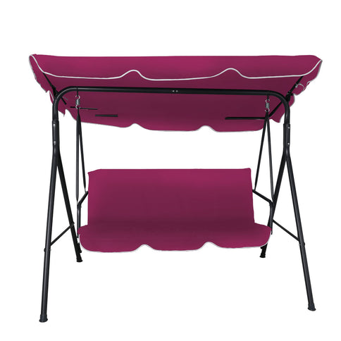 Levede Swing Chair Hammock Outdoor Furniture Red-1864184443170852865
