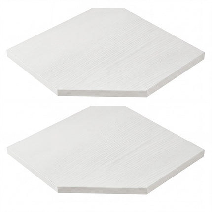 Levede Corner Shelves 2 Pcs Wall Mounted Floating Storage Display Rack Bedroom-2061251869040316417