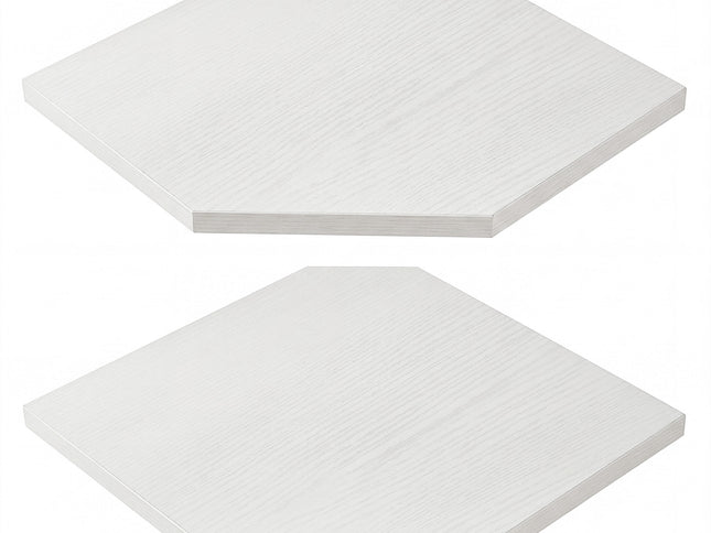 Levede Corner Shelves 2 Pcs Wall Mounted Floating Storage Display Rack Bedroom-2061251869040316417