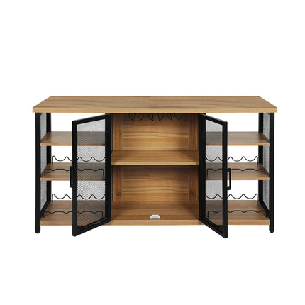 Levede Bar Cabinet Buffet Sideboard Oak-1975420494849118209