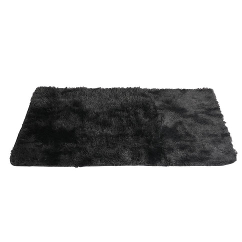 Marlow Floor Rug Shaggy Rugs Soft Large Black 200x300cm-1864183551965138945