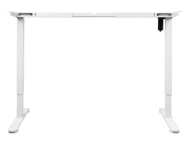Levede Motorised Standing Desk Frame White Single Motor-1942353108122341377