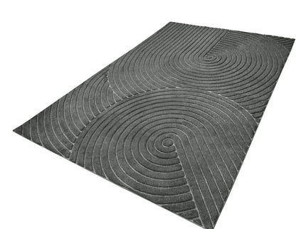 Marlow Floor Rug Soft Polyester Carpet Non Slip Plush Shaggy Rugs Geometric-1910112212043829249