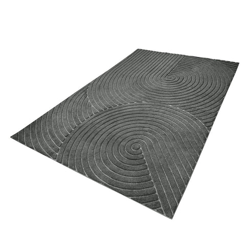 Marlow Floor Rug Soft Polyester Carpet Non Slip Plush Shaggy Rugs Geometric-1910112212043829249