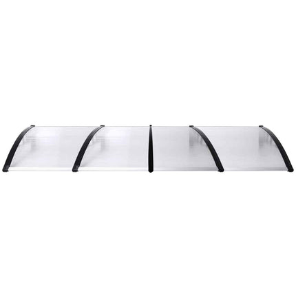 Mountview Window Door Awning Outdoor 1M X 4M Transparent 1x4M-1973193988395634689