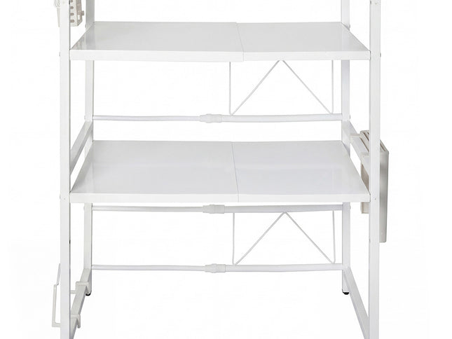 Toque Microwave Shelf 3 Tier Adjustable Oven Storage Rack Stand Holder Kitchen-2061251871296851969