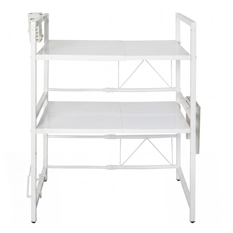 Toque Microwave Shelf 3 Tier Adjustable Oven Storage Rack Stand Holder Kitchen-2061251871296851969